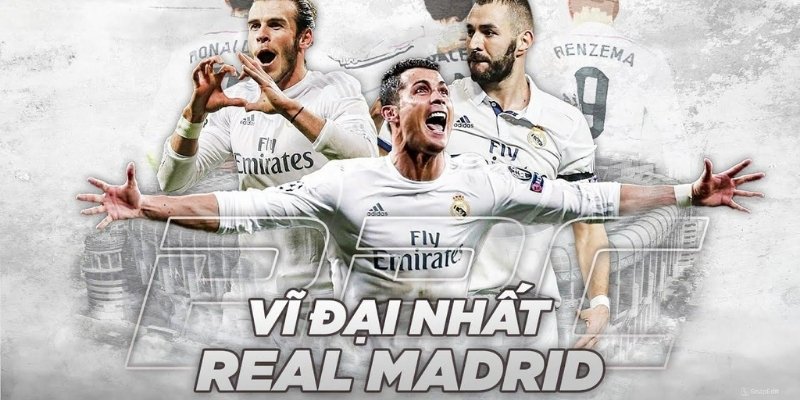 Những thành viên trong bộ ba BBC Real Madrid